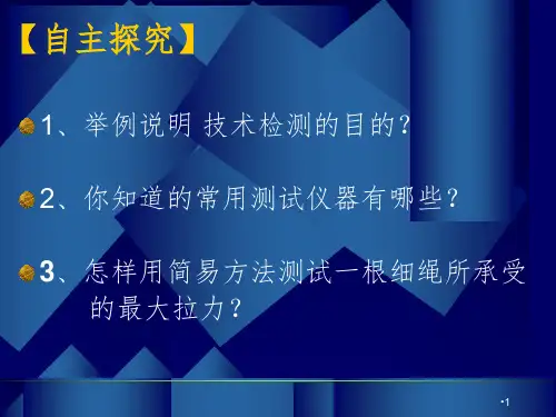 认识技术测试PPT课件