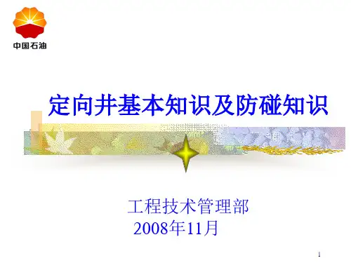定向井基本知识及防碰知识1PPT