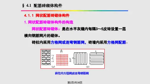 配筋砌体构件资料.pptx