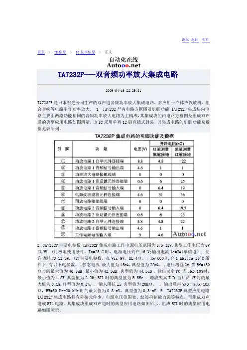 ta7232电路图