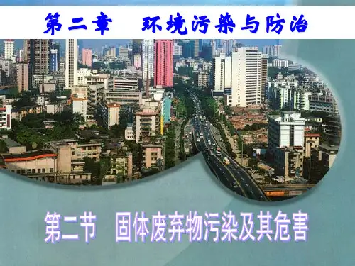 地理选修Ⅵ人教新课标2-2固体废弃物污染及其危害课件(23张)