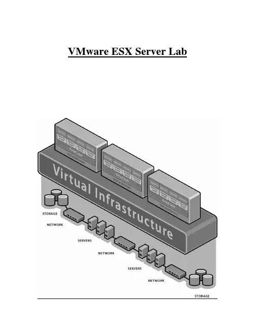 VMware ESX Server 2.1.1 实验室指南说明书