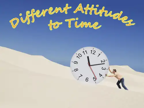 Different attitudes to time中西方时间观念比较