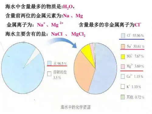 九年级化学海洋化学资源1(教学课件201908)