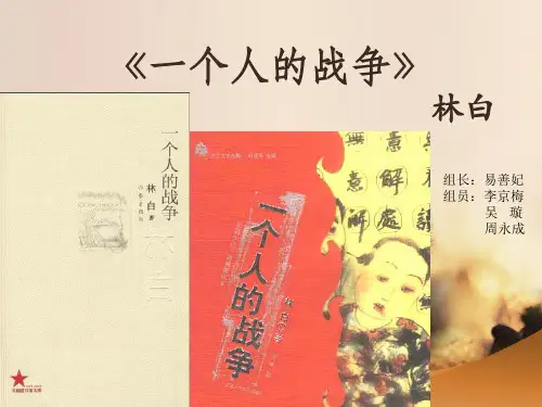 一个人的战争