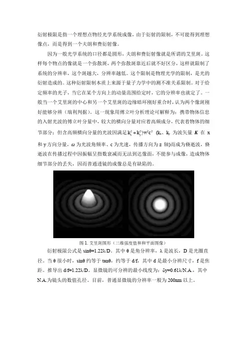 衍射极限