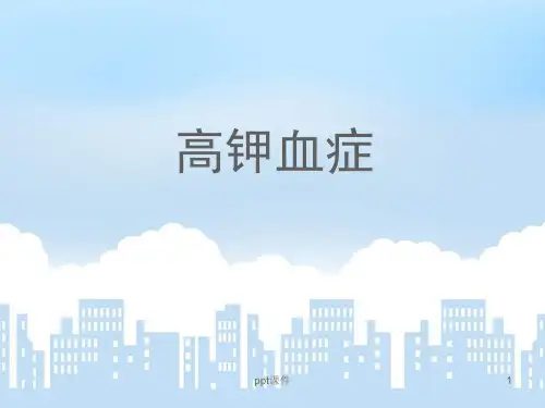 高钾血症  ppt课件