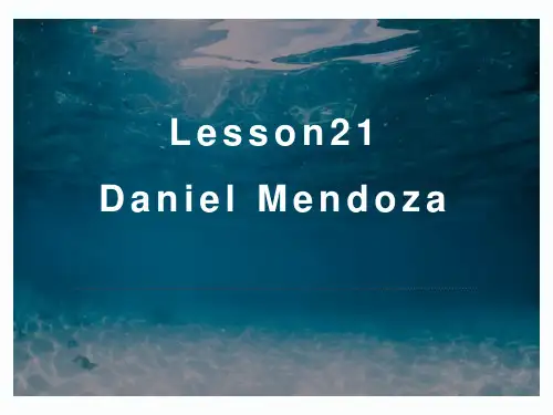 新概念英语第三册PPT课件：NCE3_lesson21(共24页)