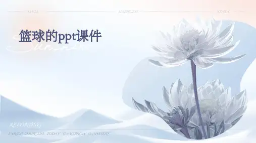 篮球的ppt课件