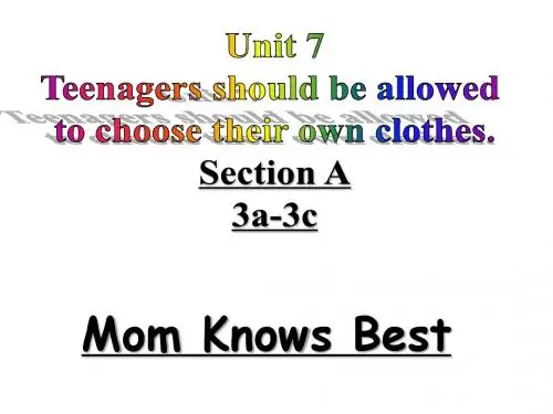 人教英语九年级上册Unit7Section A(3a-3c)(共22张PPT)