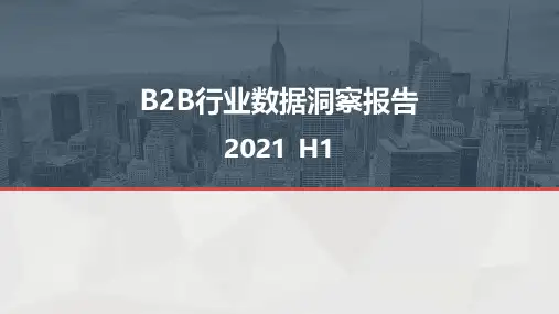 百度B2B行业数据洞察报告