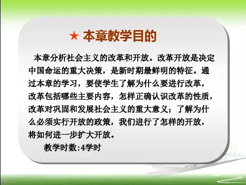 毛邓三课件第七章
