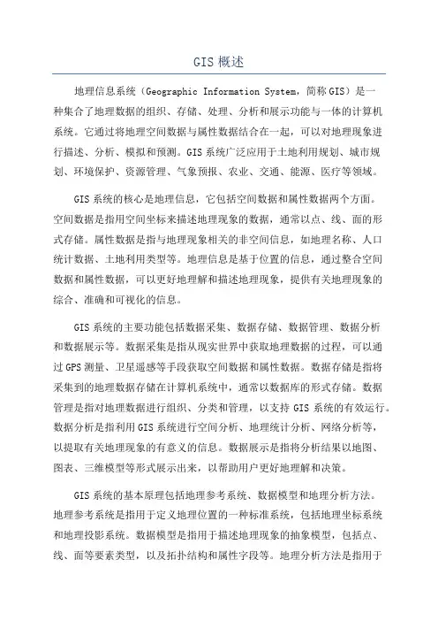 GIS概述