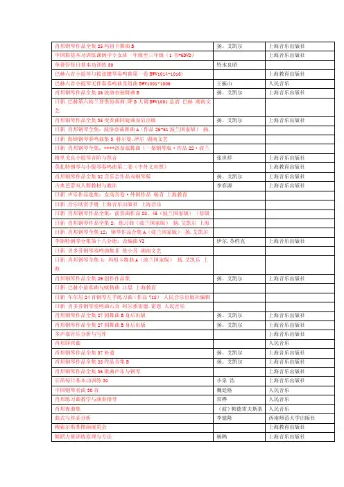 肖邦钢琴作品全集25玛祖卡舞曲B