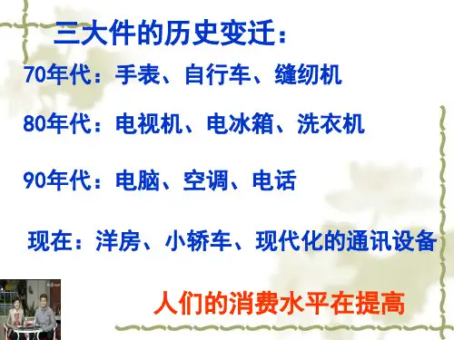 山东省菏泽一中高一政治课件1消费及其类型