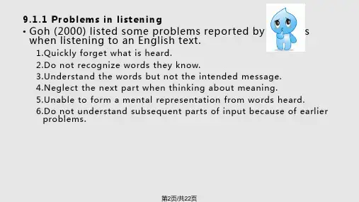 英语教学法教程TeachingListening