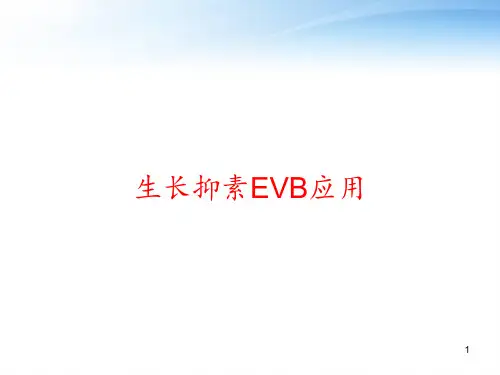 生长抑素EVB应用 ppt课件