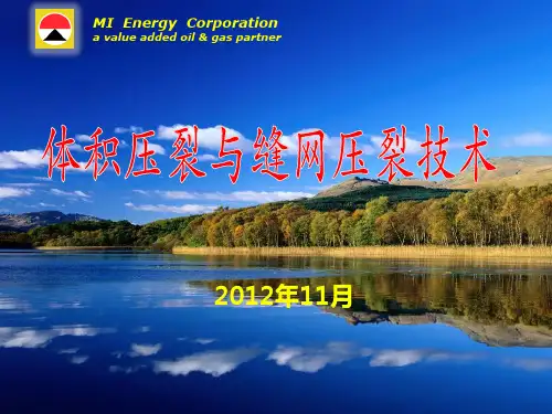体积压裂)