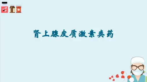 肾上腺皮质激素类药(药理学课件)