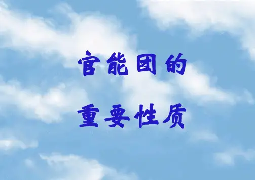 高中化学-官能团的重要性质总结