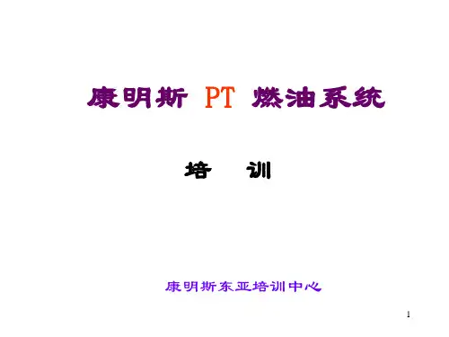 康明斯PT泵燃油系统
