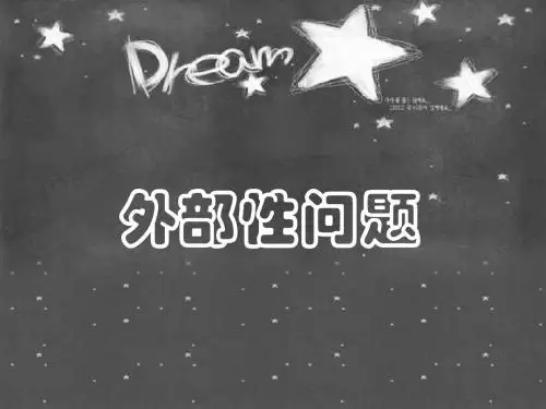 外部性问题