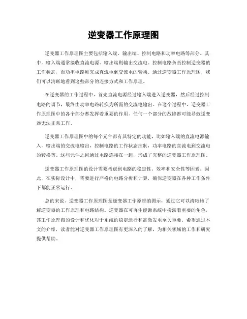 逆变器工作原理图