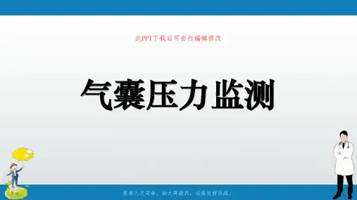 气囊压力监测PPT课件