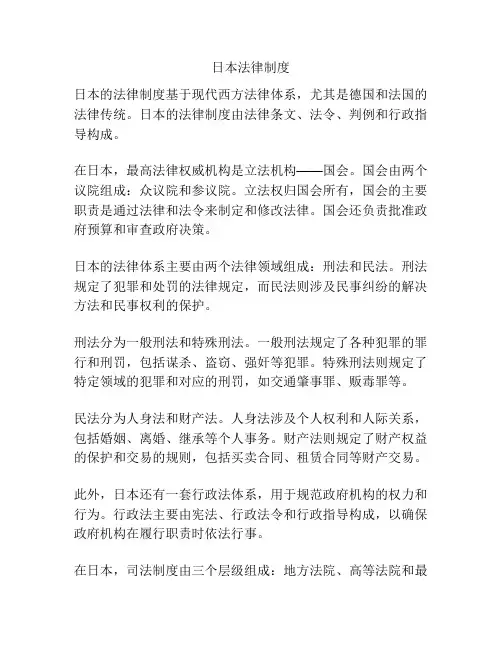 日本法律制度