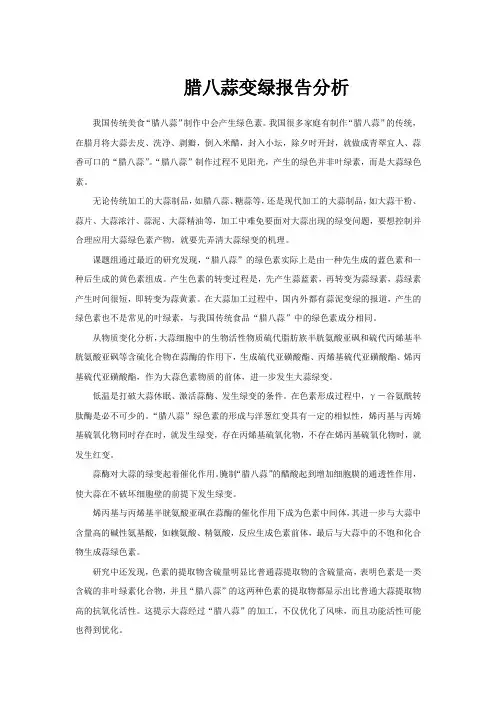 蒜变绿实践研究报告