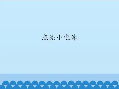 四年级上册科学课件-10 点亮小电珠-首师大版 (共11张PPT)