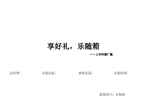 方便面推广专题方案
