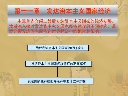 第十一章 发达资本主义国家经济