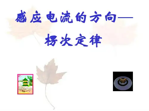 感应电流的方向例题解析