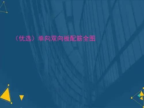(优选)单向双向板配筋全图