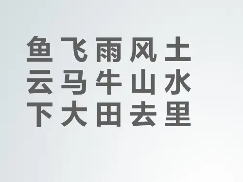 部编教材《口耳目》优秀PPT1