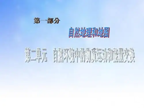 地壳物质组成和地球表面形态复习ppt课件演示文稿