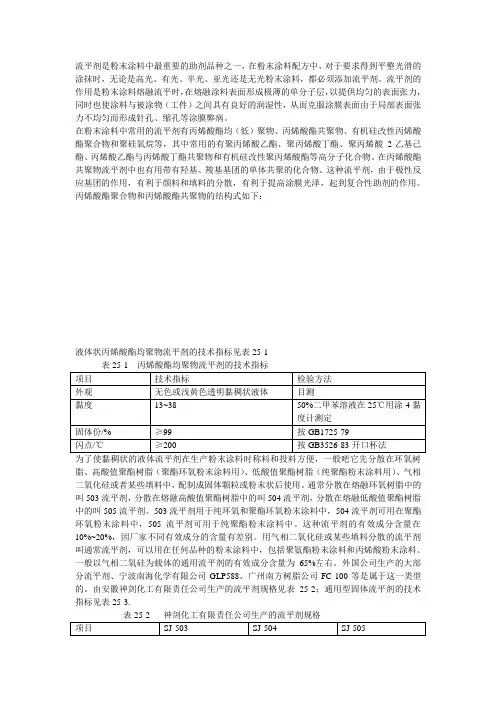 流平剂