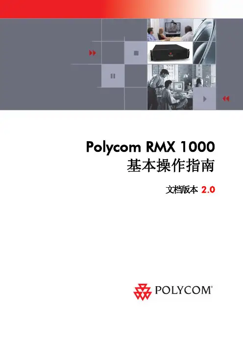 RMX 1000用户手册 V2.0