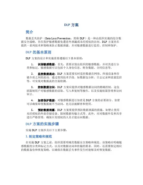 dlp方案