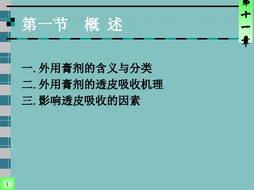 第11章外用膏剂