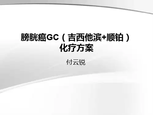 GC化疗方案