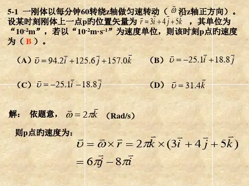 刚体的转动优秀课件