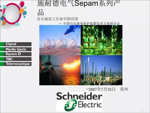 施耐德微机保护装置