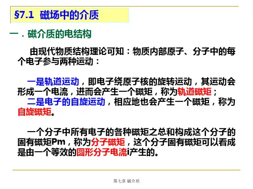 第七章磁介质