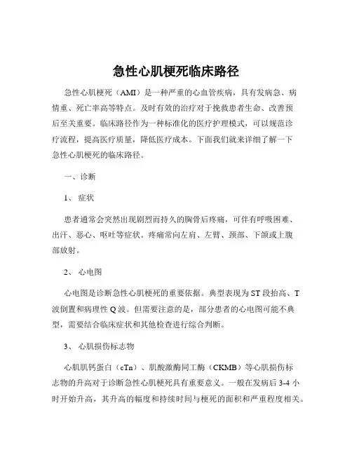 急性心肌梗死临床路径