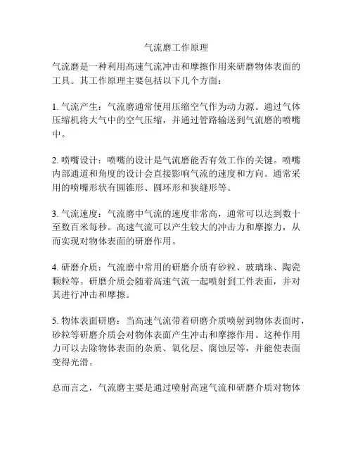 气流磨工作原理