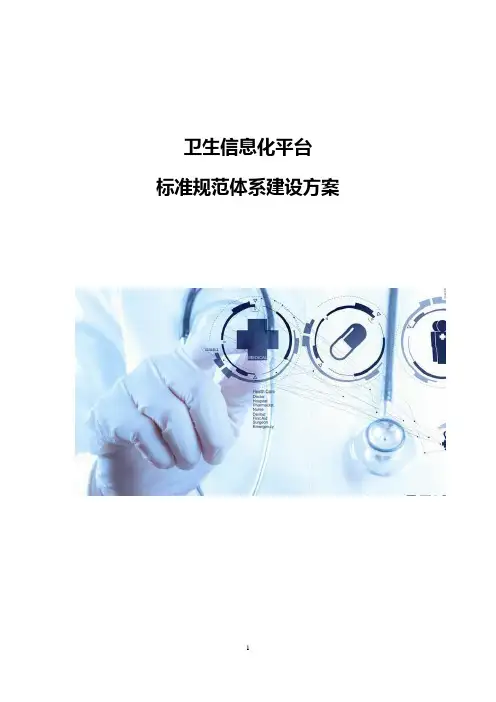 卫生信息化平台标准规范体系建设方案