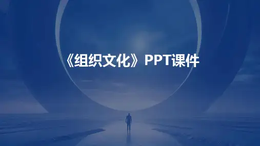 《组织文化》PPT课件