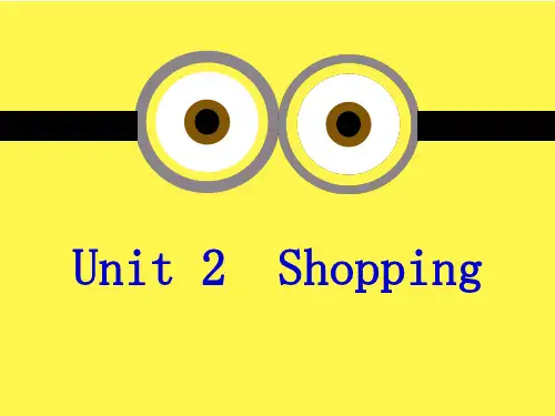 (完整版)中职英语基础模块下册Unit-2--Shopping.